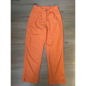 NEW Corduroy Pants Straight Leg High Waisted Loose Pockets L